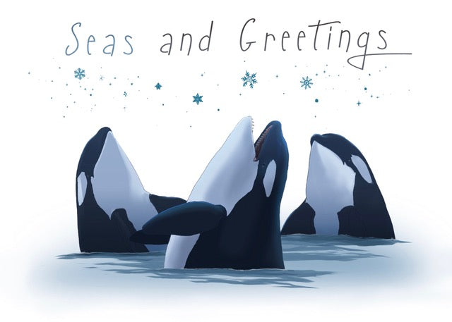 Seas and Greetings Holiday Cards