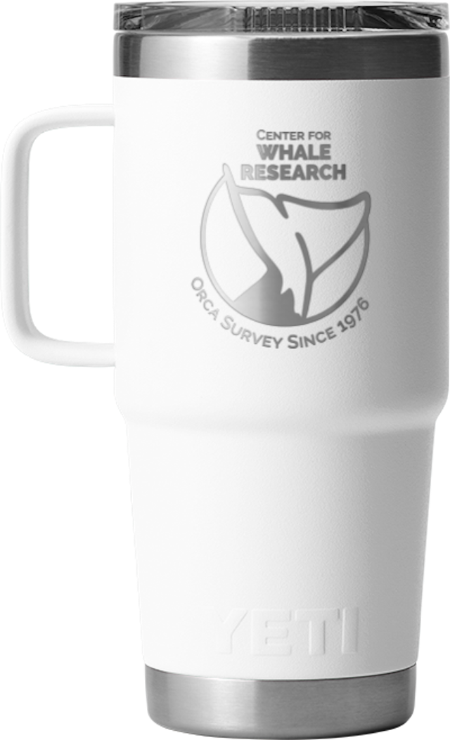 CWR Yeti White Travel Mug